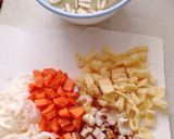 具沢山＊大豆の煮たの作り方1写真