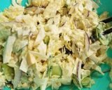 ホットベーコンのせ ♪野菜たっぷりサラダ作り方7写真