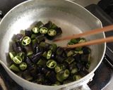 大和野菜! 紫とうがらしの佃煮作り方3写真