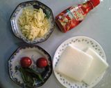 ヘルシーはんぺんピザ作り方1写真