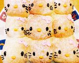 キティちゃんのちぎりパン作り方10写真