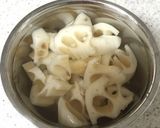 れんこんピリ辛煮作り方1写真