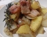 じゃがいもとベーコンのローズマリー炒め作り方10写真