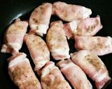 簡単さっと！玉ねぎの豚肉マキマキ！作り方5写真