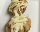 丸ごとポテトのオードブル♪明太子チーズ作り方3写真