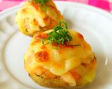 丸ごとポテトのオードブル♪明太子チーズ作り方4写真