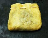 節約～油揚げで包み焼き～作り方5写真