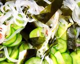 10分☆簡単☆きゅうりとわかめの酢の物作り方7写真