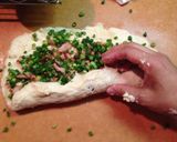 簡単！豚まん風巻き巻きパン作り方4写真