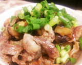 ナスと挽き肉の味噌炒め丼☆小ネギ盛り盛り作り方5写真