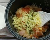 余り御飯でフレッシュとまとリゾット風作り方2写真