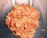 鶏つみれの味噌汁作り方1写真