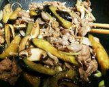 簡単激うま　豚肉と茄子の味噌炒め丼作り方7写真