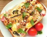 ザク²食感❤ベーコン×胡桃和トースト作り方6写真