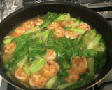 ニンニク無しのさっぱり青梗菜と海老炒め作り方4写真