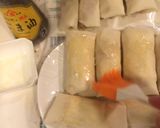 麻婆春雨な春巻き＊フライパンで焼きつけ作り方6写真