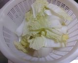 肉団子とコーンと白菜のクリーム煮作り方1写真