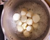 里いもとイカの煮物作り方3写真