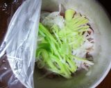 節約♪時短レンジ！豚角煮の残りで豚小間煮作り方7写真