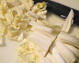白菜とハムのもりもりサラダ作り方1写真