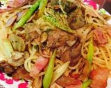 きのことアスパラベーコンのバター醤油炒め作り方6写真