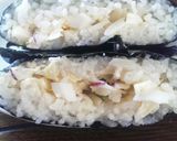 紫玉ねぎ入りサラダおにぎらず♪作り方2写真
