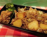 お弁当にも！じゃがいも入り焼きそば♪作り方6写真
