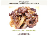 すき焼きのタレで簡単！ 牛肉の生姜焼き！作り方4写真