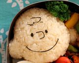 キャラ弁☆スヌーピーとチャーリーブラウン作り方4写真