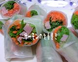 アボサーモン生春巻き♪作り方4写真
