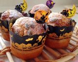 ハロウィン*かぼちゃのマーブルマフィン作り方6写真