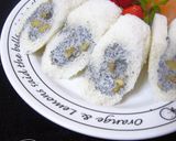 ☰黒胡麻入りクリームチーズサンド☰作り方5写真