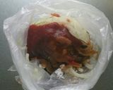 レンジで簡単☆鶏胸肉のケチャップだれ。作り方4写真