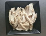 レンジで簡単☆鶏胸肉のケチャップだれ。作り方5写真