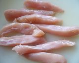 ささ身のスティック唐揚げ♪作り方2写真