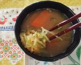 ひきわり納豆のお味噌汁作り方2写真