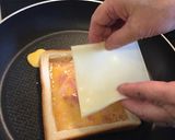 　ふぁトロ卵のパントースト！作り方5写真