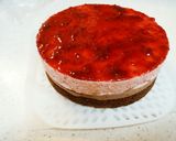 簡単！冷凍苺で苺ムースとチョコのケーキ♡作り方17写真