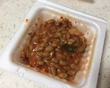 お一人様のランチに豚肉キムチ納豆丼作り方3写真