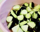 茄子のピリ辛おかず作り方1写真