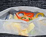 サバの紙包み ☆ レンジ蒸し作り方4写真