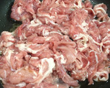 簡単！とろ〜り♪豚こまと白菜のうま煮丼♪作り方2写真