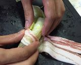 豚バラでレタス巻き☆作り方3写真