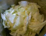 水なし！キャベツとささ身のトマト煮込み作り方1写真