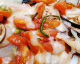 生地がポテト！の野菜ピザ作り方4写真