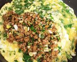 【納豆】あっつあつ！納豆オムレツ☆作り方5写真