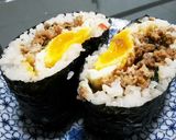 タイ料理創作　ガパオおにぎらず　作り方11写真