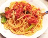 トマトとベーコンのスパゲッティ作り方5写真