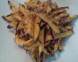 簡単＊さつまいもの甘味噌炒め＊作り方4写真