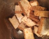 厚揚げと豚肉のキムチ炒め作り方1写真